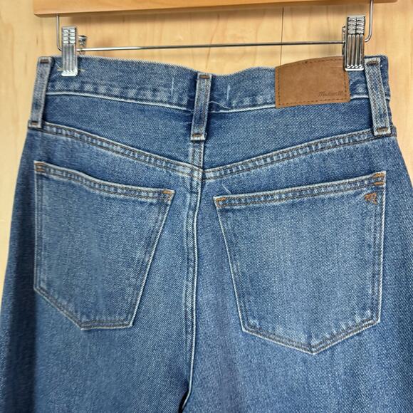 Madewell Women’s Baggy Straight Jean in Firthway Wash Jeans Size 25 - Picture 6 of 9